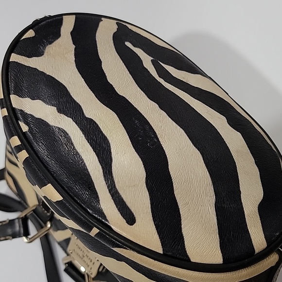 🔥Host Pick🔥 Dooney & Bourke 🦓 zebra print bucket bag with pink cloth interior - Picture 15 of 15